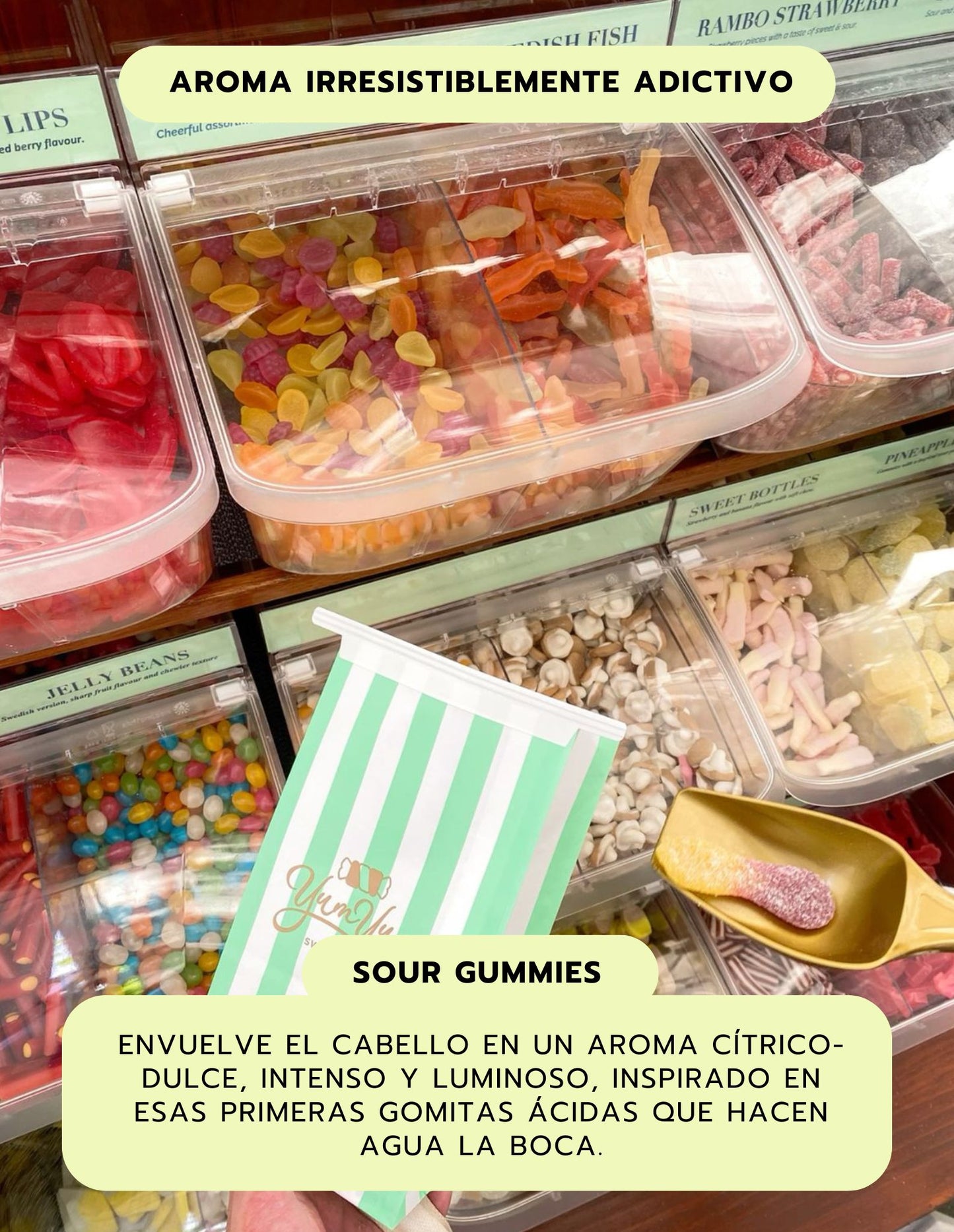 Hair Serum Gummy Bears & Sour Gummies + Envío Gratis