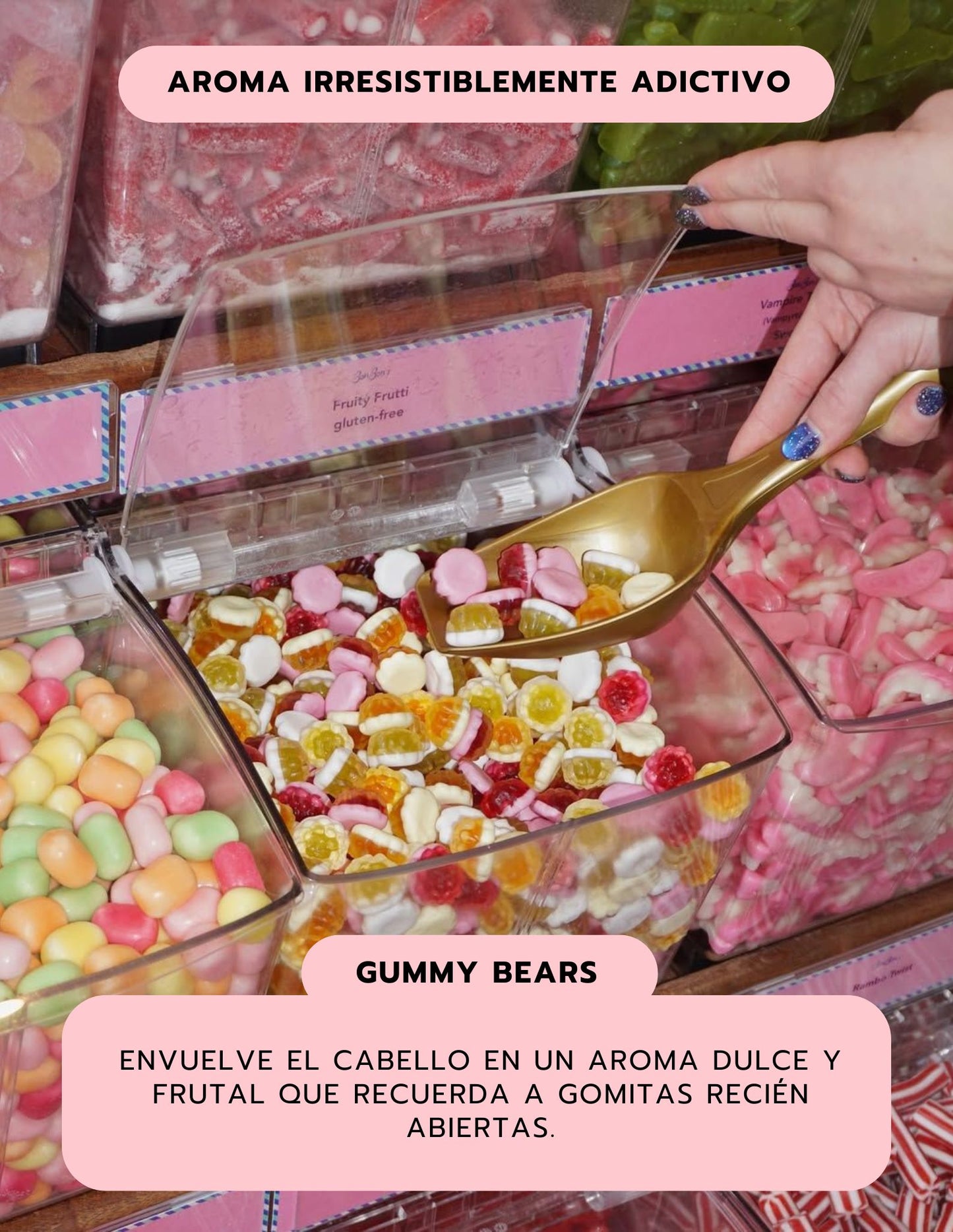 Hair Serum Gummy Bears & Sour Gummies + Envío Gratis