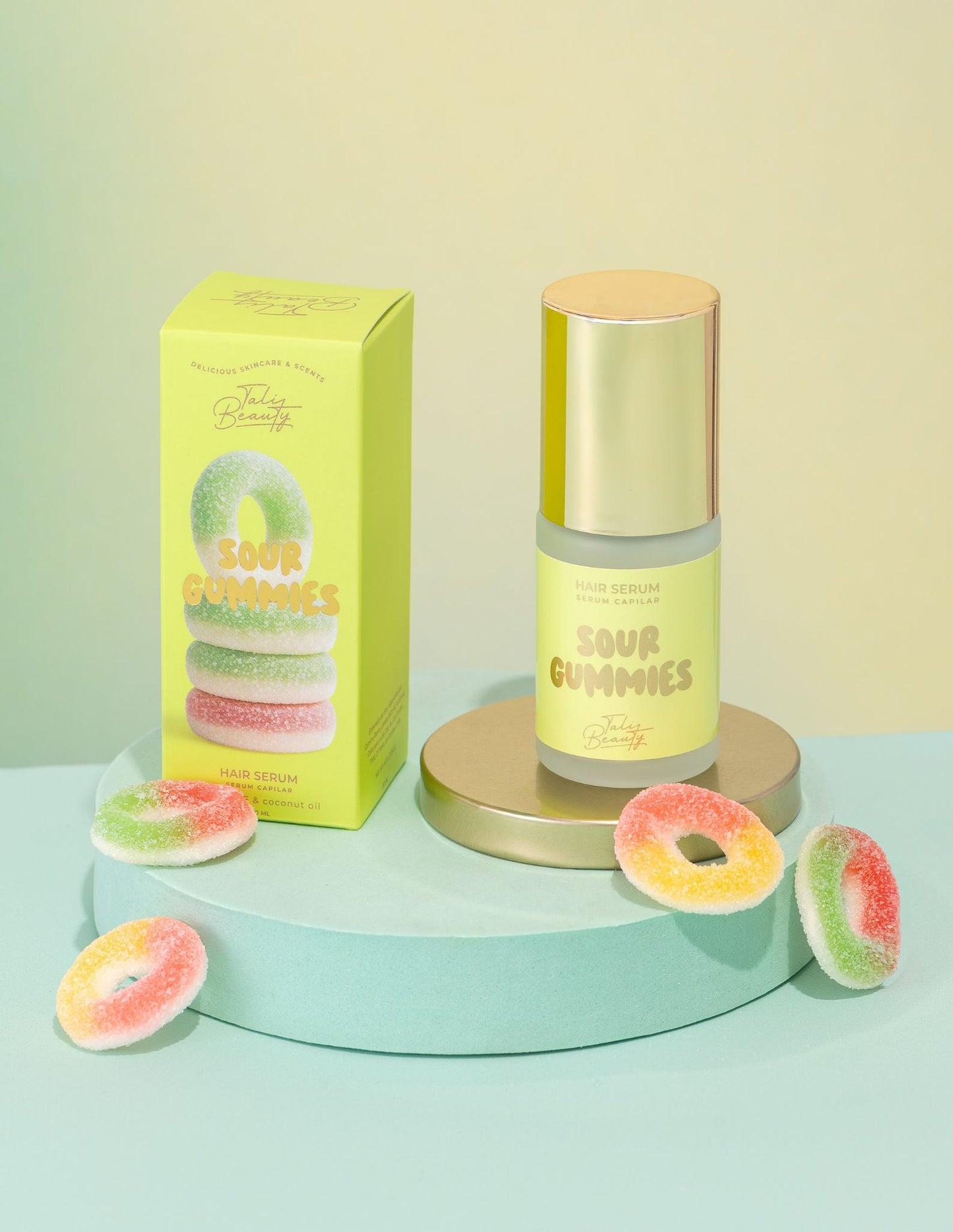 Hair Serum Sour Gummies