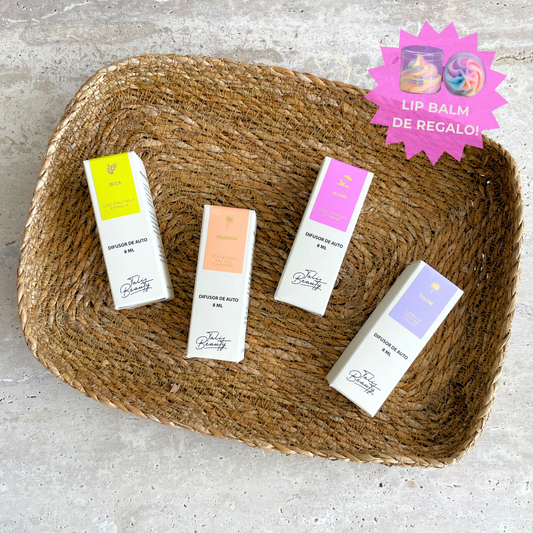 Cyber | 4 Difusores de Auto + Lip Balm de Regalo